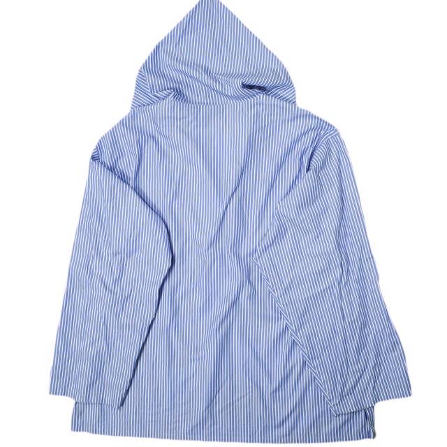 MexiPa メキパ 日本製 Yandyed Mexican Parker ストライプメキシカンシャツパーカー 21-011-MP-8020-1 M SAX STRIPE プルオーバー g16155 |  | 01