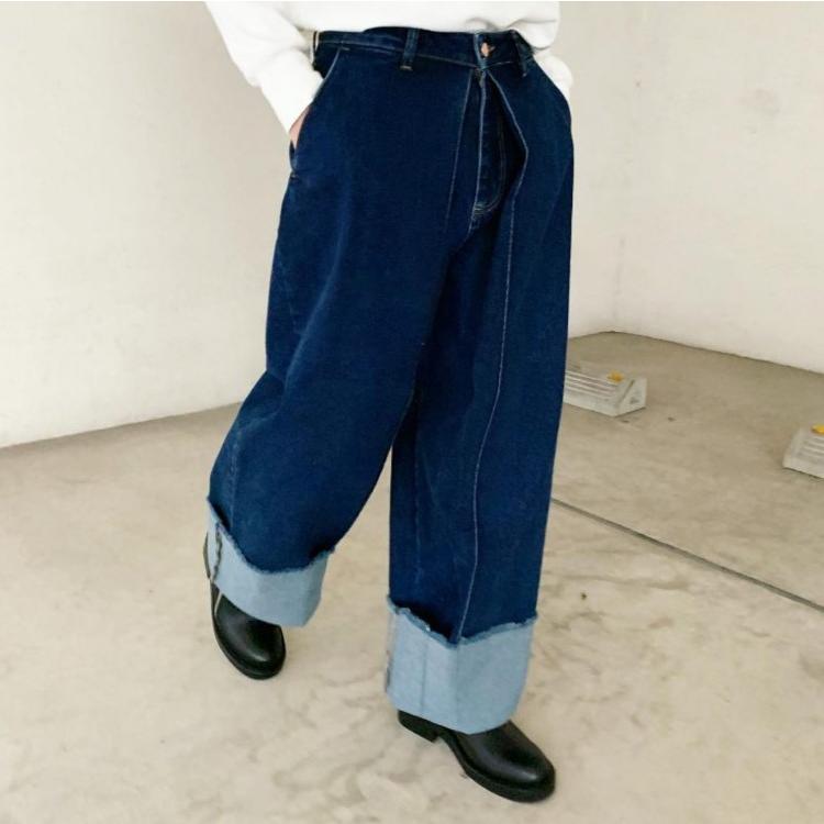 AALTO アールト Classical Front Pleat Denim フロントプリーツ ワイド