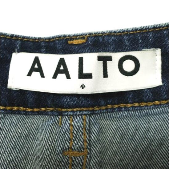 AALTO アールト Classical Front Pleat Denim フロントプリーツ ワイド