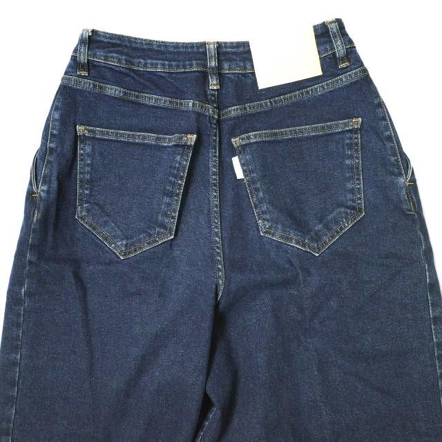 AALTO アールト Classical Front Pleat Denim フロントプリーツ ワイドデニムパンツ W19D1DE03-811 38 90's blue wash カットオフ ボトムス【中古】【AALTO】 AALTO アールト Classical Front Pleat Denim フロントプリーツ ワイド