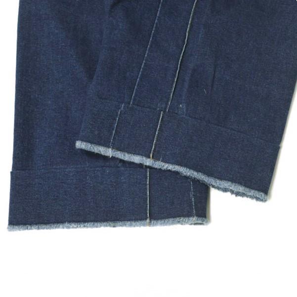 AALTO アールト Classical Front Pleat Denim フロントプリーツ ワイド