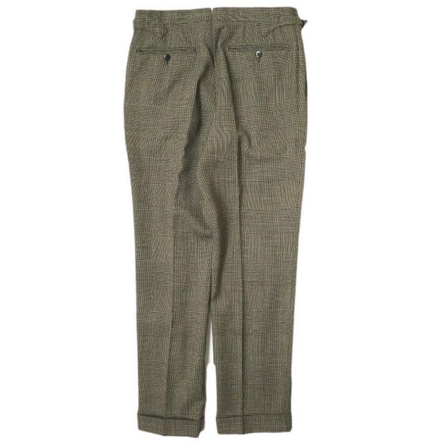 BEAMS F ビームスエフ 22SS 日本製 PIACENZA グレンチェック スーツ 21-17-1787-264 44/8R ブラウン セットアップ 定価132,000円 g16170 |  | 04