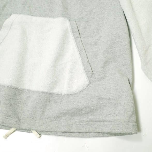 新品 Engineered Garments x BEAMS BOY エンジニアードガーメンツ ミラー反転 スウェットプルオーバーパーカー GREY クレイジーパターン |  | 06