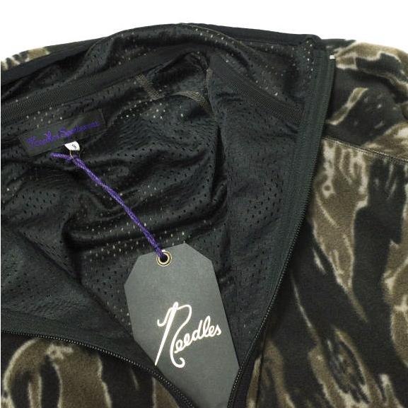 新品 Needles Sportswear ニードルス WARM-UP PIPING JACKET - POLY FLEECE ウォームアップパイピングジャケット FK263B S カモフラージュ |  | 06