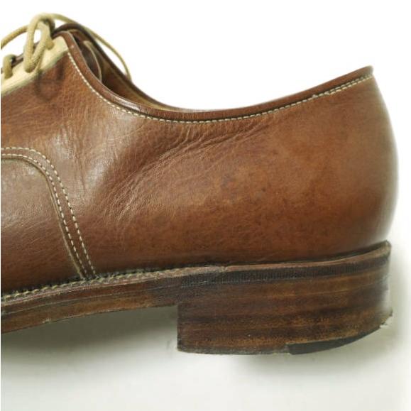 SONOMITSU そのみつ Blucher Plain Toe Cordovan コートバンプレーントゥシューズ S900-14M 24 1/2 Brown × Natural 定価96,800円 g16392 |  | 07
