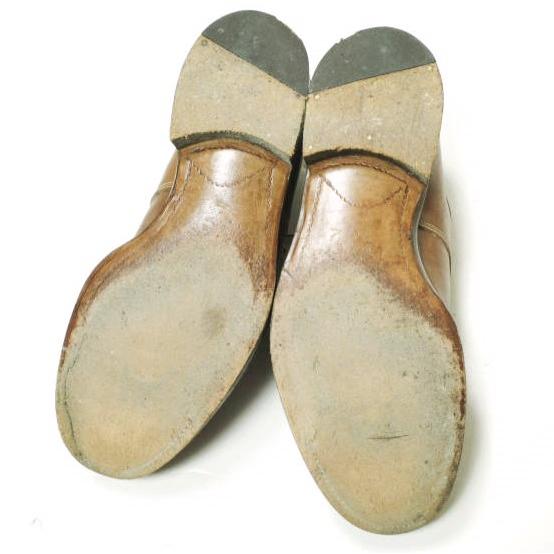 SONOMITSU そのみつ Blucher Plain Toe Cordovan コートバンプレーントゥシューズ S900-14M 24 1/2 Brown × Natural 定価96,800円 g16392 |  | 09