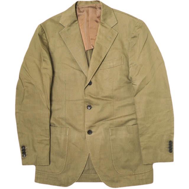 BEAMS F ビームスエフ 日本製 SONDRIO コットンリネン 3ボタン 