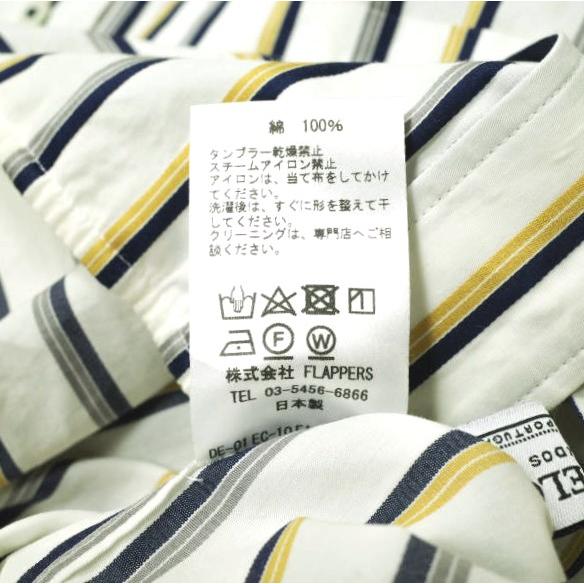 TICCA ティッカ 日本製 バンドカラーストライプビッグシャツ TAHS-309-06 Free ホワイト 長袖 ノーカラー SOMELOS トップス g16469 |  | 07