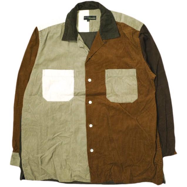 MOJITO モヒート 23SS イベント限定 ABSINTH SHIRTS Bar2.0 - CRAZY CORDUROY クレイジーパターンコーデュロイアブサンシャツ 2032-9901 M | 