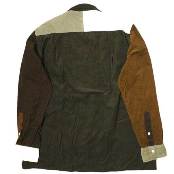 MOJITO モヒート 23SS イベント限定 ABSINTH SHIRTS Bar2.0 - CRAZY CORDUROY クレイジーパターンコーデュロイアブサンシャツ 2032-9901 M |  | 01