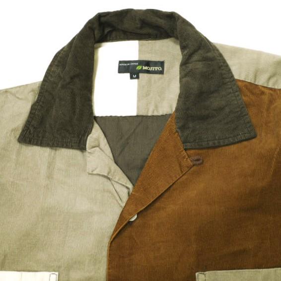 MOJITO モヒート 23SS イベント限定 ABSINTH SHIRTS Bar2.0 - CRAZY CORDUROY クレイジーパターンコーデュロイアブサンシャツ 2032-9901 M |  | 02