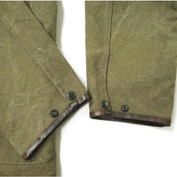 ARTS＆CRAFTS x KENNETH FIELD x BEAMS PLUS 20AW Outfitters Jacket エイジングキャンバス レザーパイピングジャケット M OLIVE g16489 |  | 06