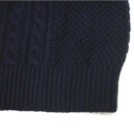 新品 JUNYA WATANABE MAN COMME des GARCONS 21AW シェットランド×ウールアラン柄MIX クレイジーパターンケーブルニット WH-N007 M |  | 07