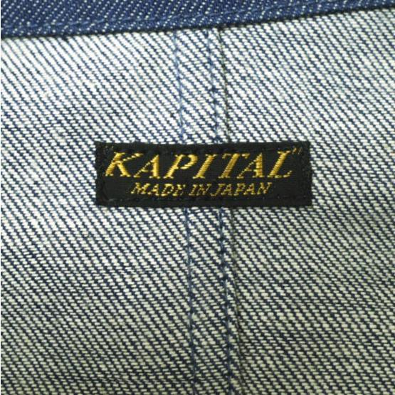 KAPITAL キャピタル 日本製 11.5oz デニムライダースジャケット K1903LJ005 2 Indigo ダブル アウター g16543 |  | 05