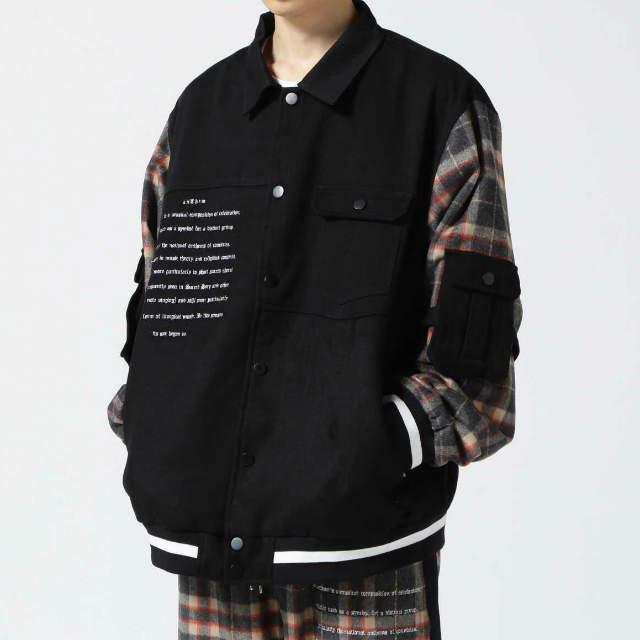 anThem x ROYAL FLASH アンセム ロイヤルフラッシュ 22AW 別注 MA1 BZ ハイブリッドジャケット M MA-1 スタジャン デニムジャケット g16545 |  | 02