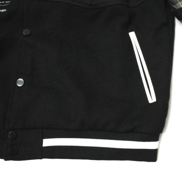 anThem x ROYAL FLASH アンセム ロイヤルフラッシュ 22AW 別注 MA1 BZ ハイブリッドジャケット M MA-1 スタジャン デニムジャケット g16545 |  | 04