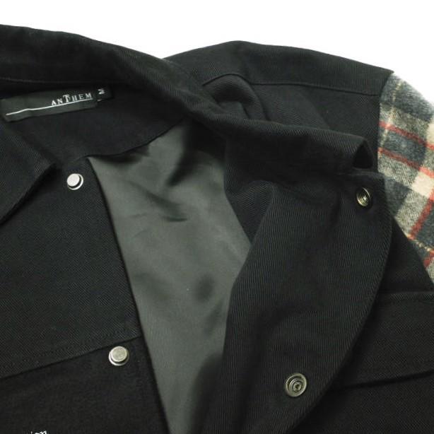 anThem x ROYAL FLASH アンセム ロイヤルフラッシュ 22AW 別注 MA1 BZ ハイブリッドジャケット M MA-1 スタジャン デニムジャケット g16545 |  | 07