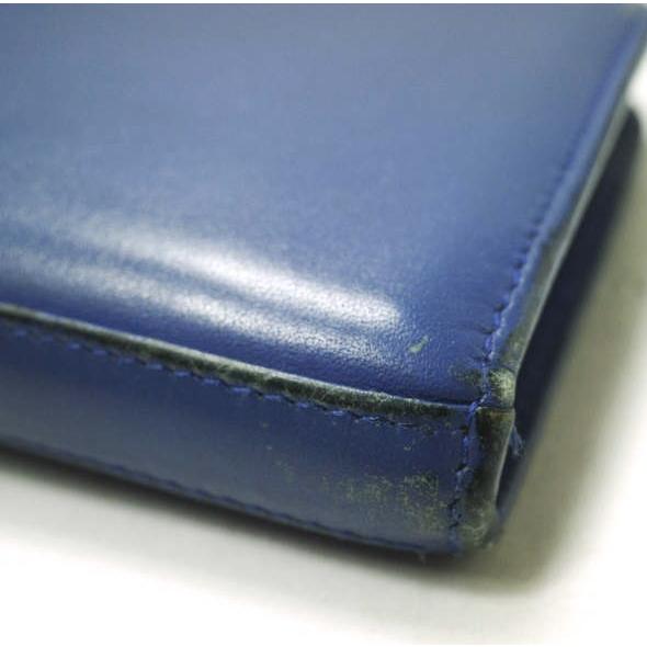 SAINT LAURENT PARIS サンローランパリ イタリア製 ラウンドジップロングウォレット INN326599 1014 ブルー ファスナー 長財布 g16554 |  | 08