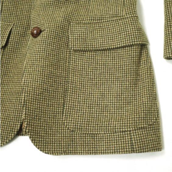 RRL ダブルアールエル イタリア製 PLAID TWEED 3B JACKET チェック