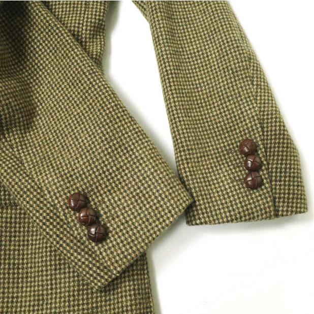 RRL ダブルアールエル イタリア製 PLAID TWEED 3B JACKET チェック