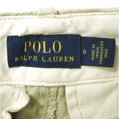 POLO RALPH LAUREN ポロ・ラルフローレン BOY CROP CHINO リペア＆ペイント加工 クロップドチノパンツ 211822712001 0 ベージュ g16581 |  | 02