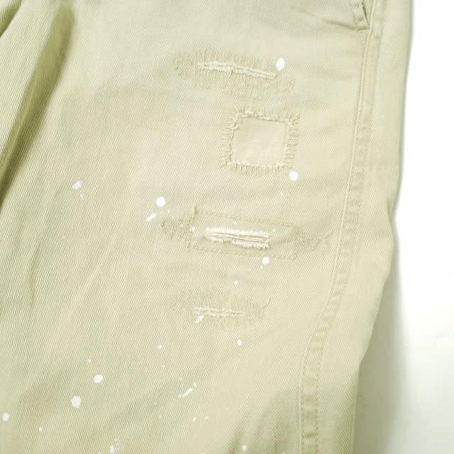POLO RALPH LAUREN ポロ・ラルフローレン BOY CROP CHINO リペア＆ペイント加工 クロップドチノパンツ 211822712001 0 ベージュ g16581 |  | 04