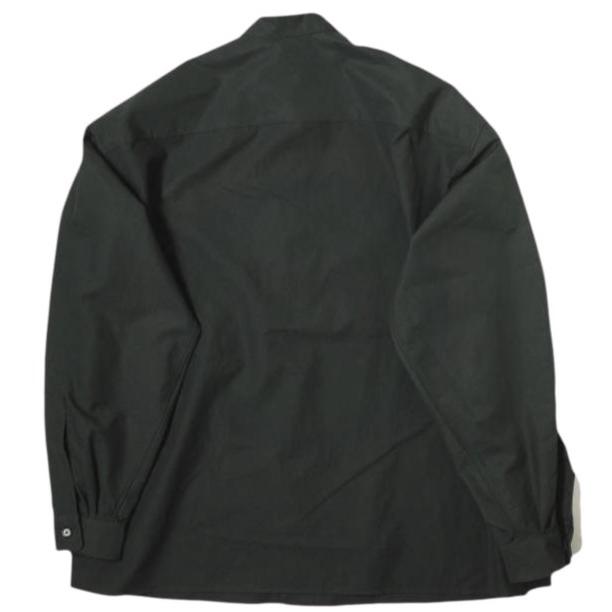 H BEAUTY＆YOUTH エイチ 21SS 日本製 TYPEWRTER BAND SLIT SHIRT 