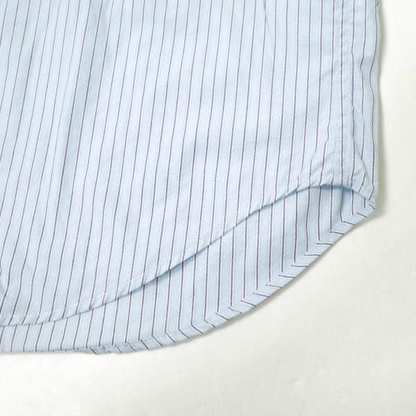 BEAUTY＆YOUTH UNITED ARROWS ビューティーアンドユース ブルーストライプ フォルムシャツ 1216-178-2681 M BLUE 半袖 コットン g16610 |  | 06