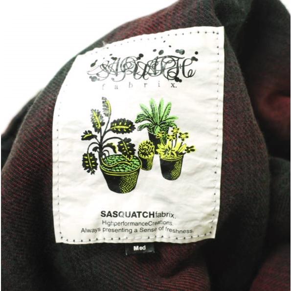 SASQUATCHfabrix. サスクワァッチファブリックス 日本製 オンブレチェックイージーショーツ 04SS-PA5-001 M RED ショートパンツ g16619 |  | 05