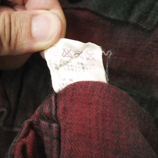 SASQUATCHfabrix. サスクワァッチファブリックス 日本製 オンブレチェックイージーショーツ 04SS-PA5-001 M RED ショートパンツ g16619 |  | 06