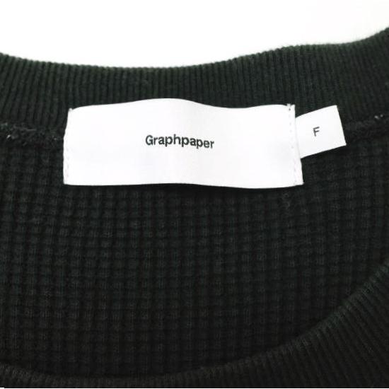 Graphpaper グラフペーパー 20AW Waffle S/S Tee オーバーサイズ Graphpaper グラフペーパー 20AW Waffle S/S Tee オーバーサイズ