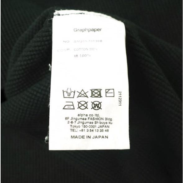 Graphpaper グラフペーパー 20AW Waffle S/S Tee オーバーサイズ