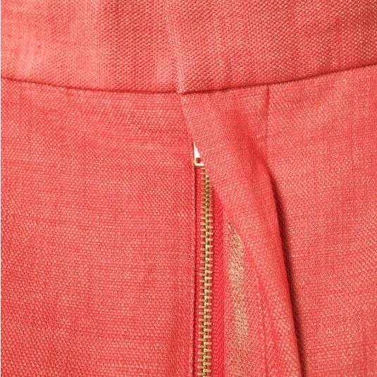 6 ROKU BEAUTY＆YOUTH ロク ビューティーアンドユース 22SS OXFORD TUCK PANTS オックスフォードタックパンツ 8614-299-0494 34 レッド |  | 05