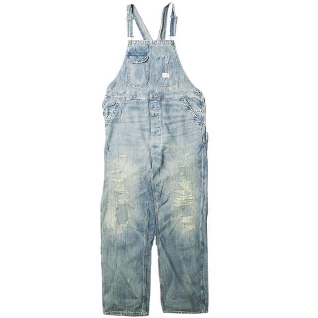 RRL ダブルアールエル WESTCOTT REPAIRED DENIM OVERALLS リペア RRL ダブルアールエル WESTCOTT REPAIRED DENIM OVERALLS リペア