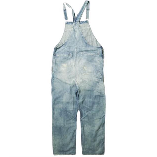 RRL ダブルアールエル WESTCOTT REPAIRED DENIM OVERALLS リペア RRL ダブルアールエル WESTCOTT REPAIRED DENIM OVERALLS リペア
