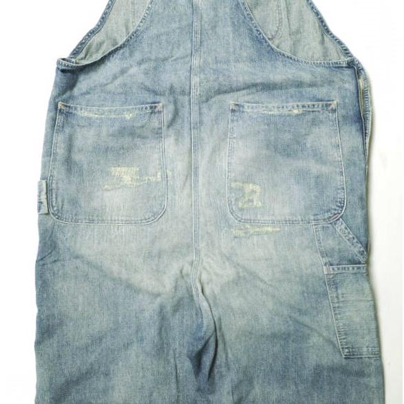 RRL ダブルアールエル WESTCOTT REPAIRED DENIM OVERALLS リペア RRL ダブルアールエル WESTCOTT REPAIRED DENIM OVERALLS リペア