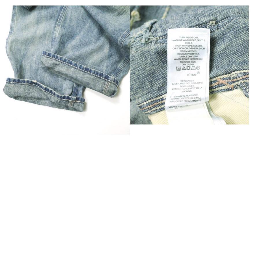 RRL ダブルアールエル WESTCOTT REPAIRED DENIM OVERALLS リペア加工 デニムオーバーオール M Double RL ジャンプスーツ ツナギ g16690｜looponline｜10