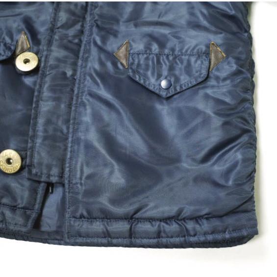 Lee リー KID'S N-3B Fur Hooded Coat ファー付きフーデッドコート 110 ネイビー 子供用 キッズ ジャンパー アウター g16697 |  | 03