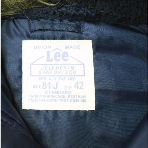 Lee リー KID'S N-3B Fur Hooded Coat ファー付きフーデッドコート 110 ネイビー 子供用 キッズ ジャンパー アウター g16697 |  | 06