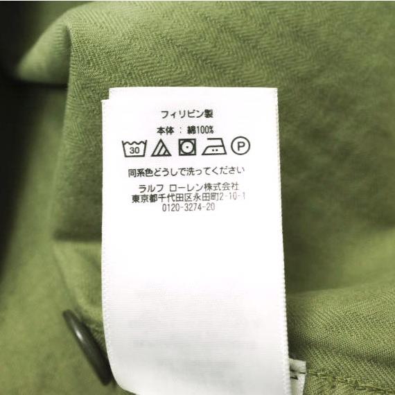 RRL ダブルアールエル BARROW MILITARY HBT SHIRT ヘリンボーン RRL ダブルアールエル BARROW MILITARY HBT SHIRT ヘリンボーン