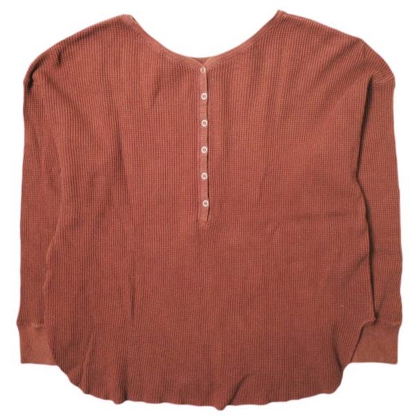 B:MING by BEAMS ビーミング バイ ビームス 19AW サーマルバックヘンリーTシャツ 93-14-0172-213 ブラウン ワッフル カットソー g16748 |  | 01