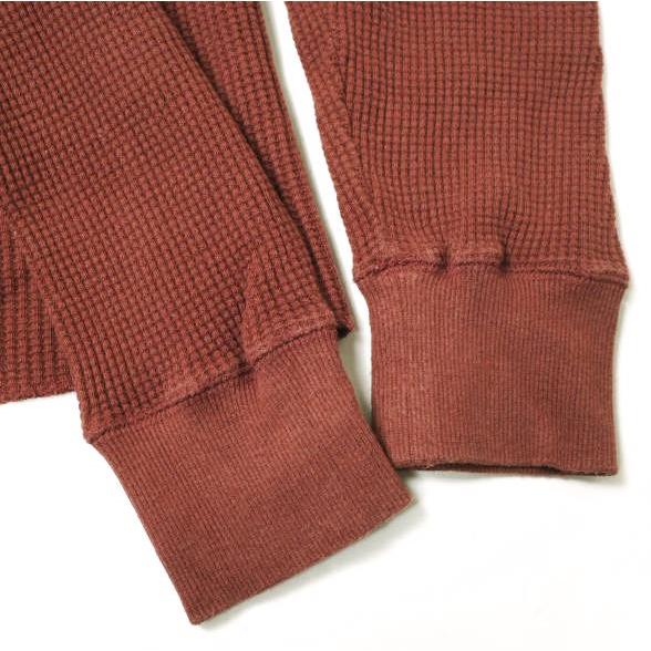 B:MING by BEAMS ビーミング バイ ビームス 19AW サーマルバックヘンリーTシャツ 93-14-0172-213 ブラウン ワッフル カットソー g16748 |  | 02