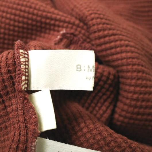 B:MING by BEAMS ビーミング バイ ビームス 19AW サーマルバックヘンリーTシャツ 93-14-0172-213 ブラウン ワッフル カットソー g16748 |  | 05