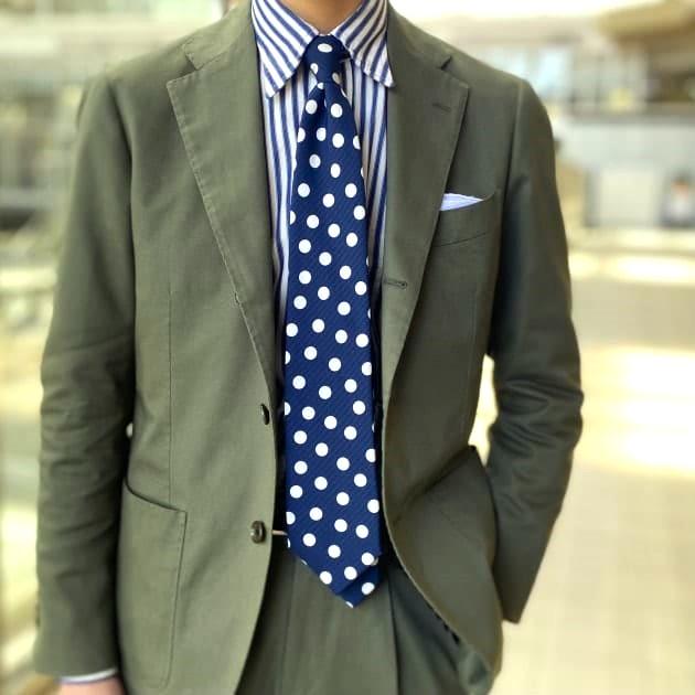 BEAMS F ビームスエフ 22SS 日本製 RING JACKET製 DUCA VISCONTI コットンツイルスーツ 21-17-1809-015 44 OLIVE セットアップ g16759 |  | 05