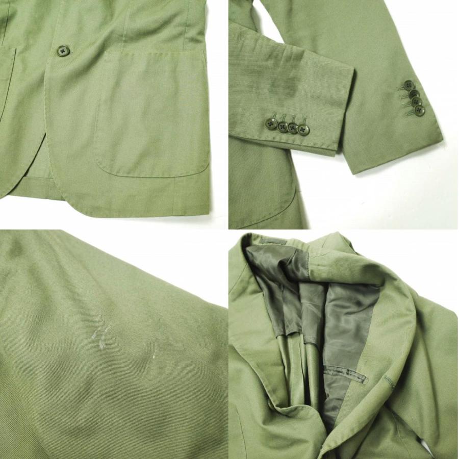 BEAMS F ビームスエフ 22SS 日本製 RING JACKET製 DUCA VISCONTI コットンツイルスーツ 21-17-1809-015 44 OLIVE セットアップ g16759 |  | 07