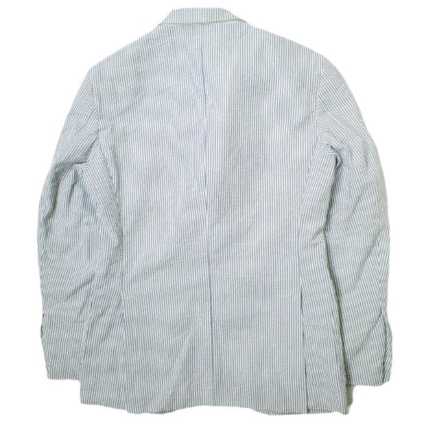 BEAMS F ビームスエフ 21SS 日本製 LUIGI ZANIERI SEERSUCKER SUIT シアサッカースーツ 21-17-1702-264 42/8R SAX セットアップ g16760 |  | 02