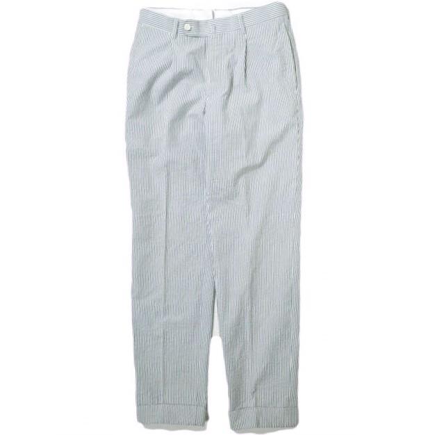 BEAMS F ビームスエフ 21SS 日本製 LUIGI ZANIERI SEERSUCKER SUIT シアサッカースーツ 21-17-1702-264 42/8R SAX セットアップ g16760 |  | 03