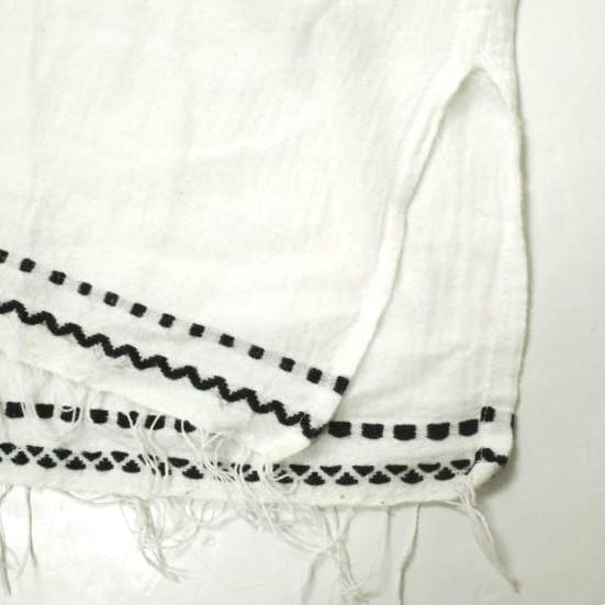 LemLem by liya kebede レムレム メキシカンパーカー 1669-343-1887 S ホワイト エスニック柄 フーデッド シャツ トップス g16776 |  | 05