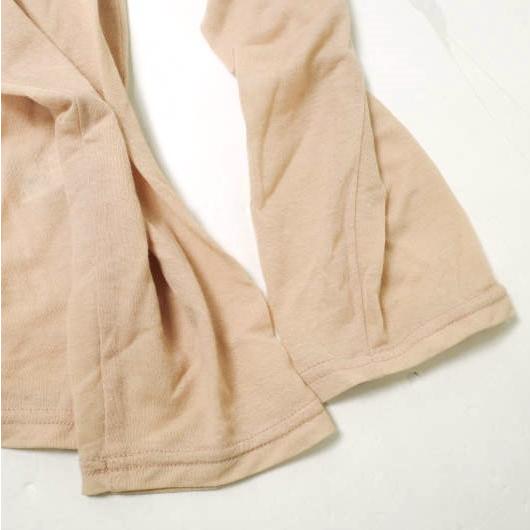 6 ROKU BEAUTY＆YOUTH ロク 日本製 SHEER LOCK LONG SLEEVE PULLOVER シアーロックロングスリーブプルオーバー 8612-299-0101 カットソー |  | 05
