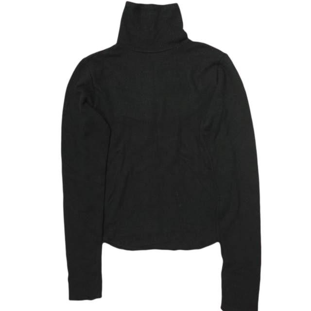 6 ROKU BEAUTY＆YOUTH ロク ビューティーアンドユース TURTLE NECK PULLOVER タートルネックプルオーバー 8612-241-0081 ブラック g16782 | 